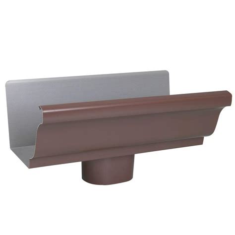 sheet metal gutters|galvanized steel gutters home depot.